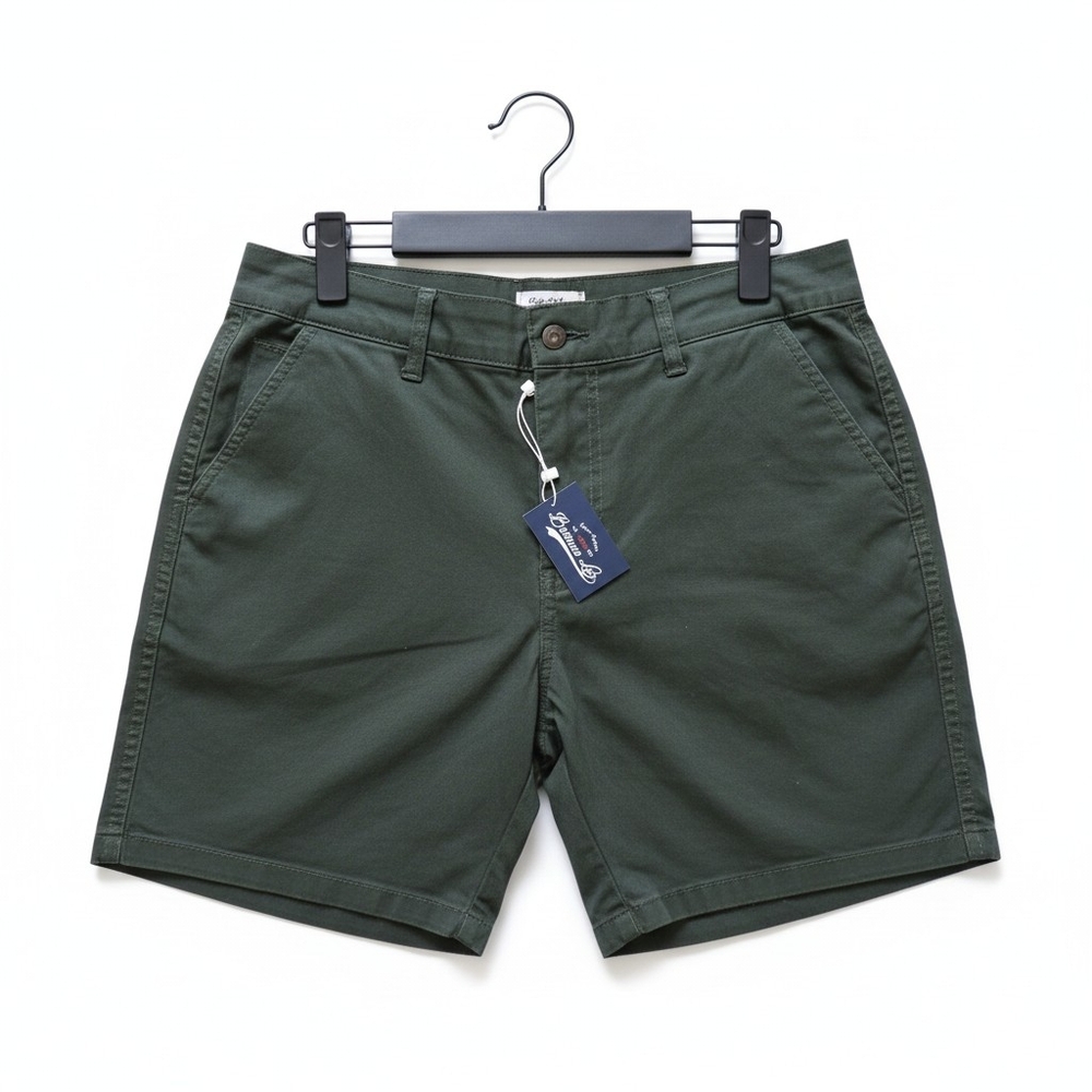 NWT! Bottoms Lab Mens Olive Green Casual Shorts